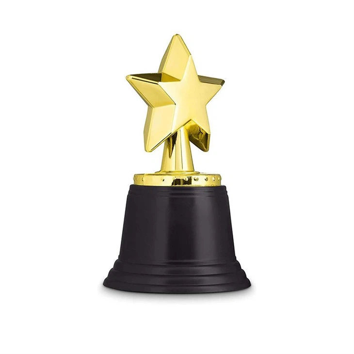 3D Folk Metal Antique Crafts Star Trophy Award