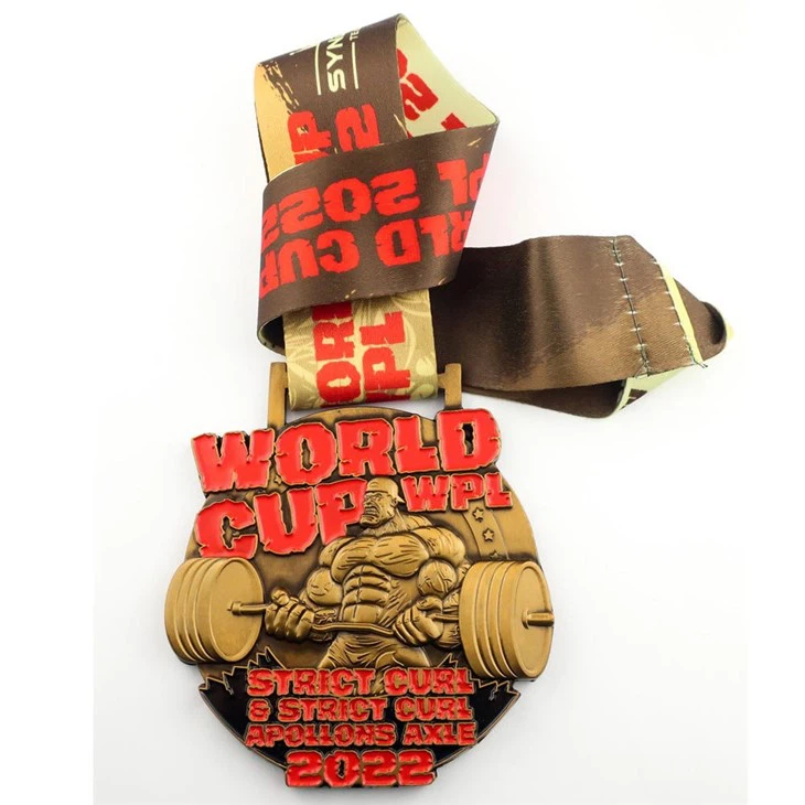 Gold Award Martial Arts Medals